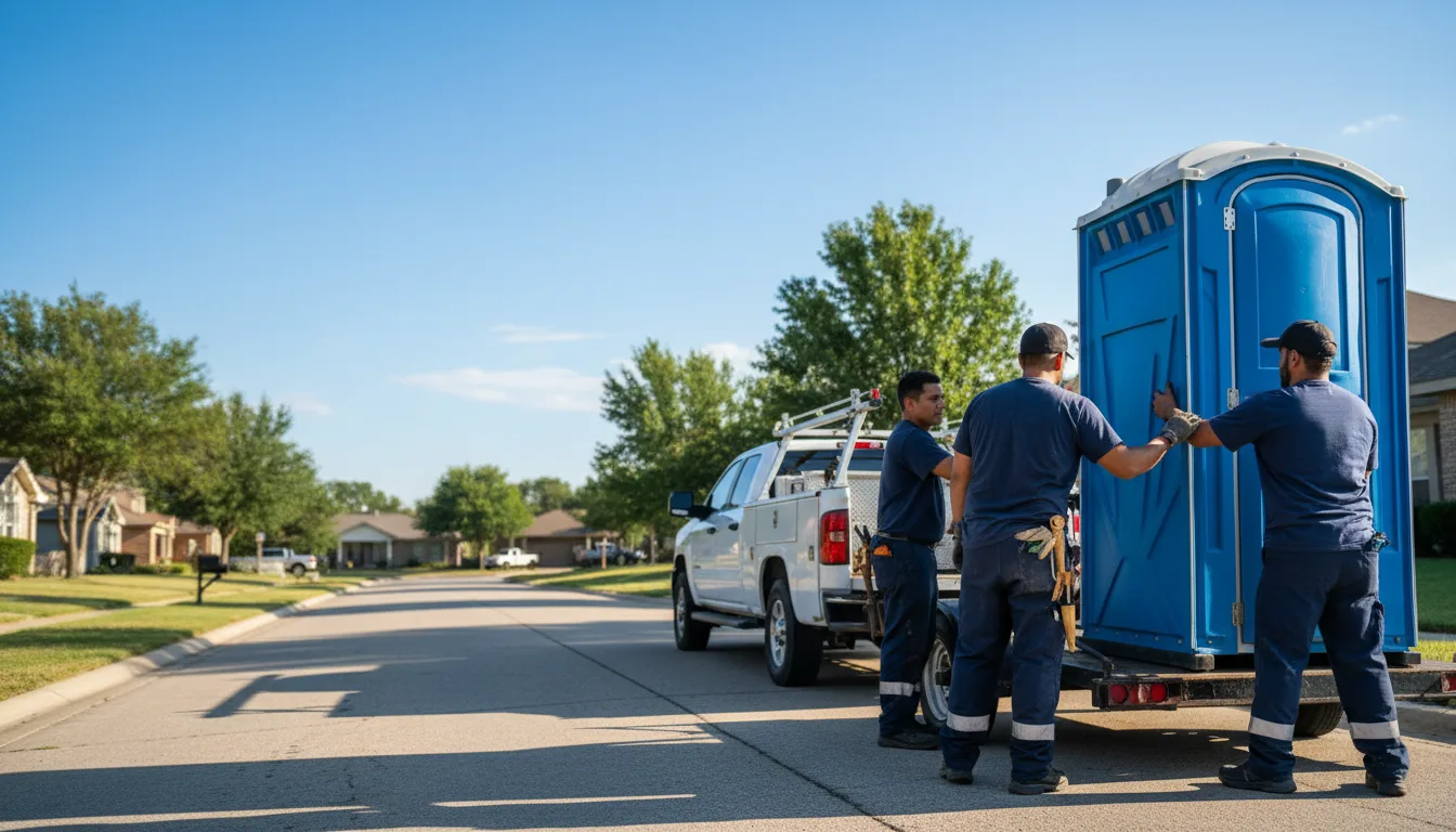 Portable Toilet Rental in Rosepine, LA near me